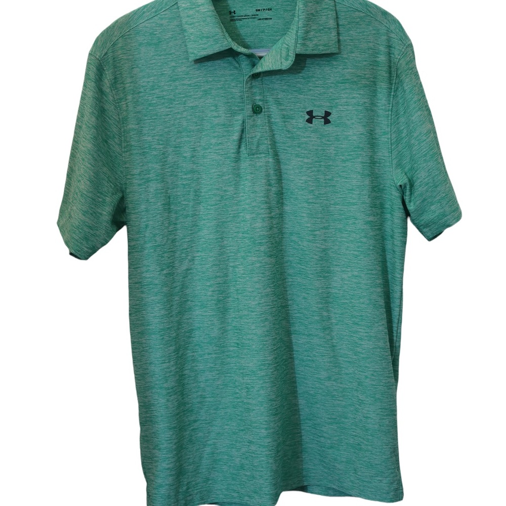 Under Armour Green Polo, Size Small